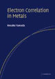 Book cover of: Electron Correlation in Metals. By: K. Yamada