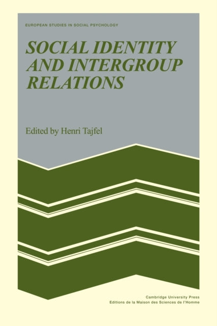 Book cover of: Social Identity and Intergroup Relations