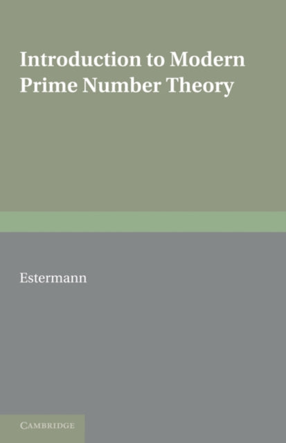 Introduction to Modern Prime Number Theory