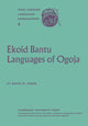 Book cover of: Ekoid Bantu Languages of Ogoja, Eastern Nigeria, Part 1, Introduction, Phonology and Comparative Vocabulary. By: David W. Crabb