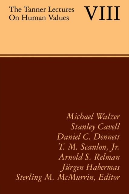 Book cover of: Tanner Lectures on Human Values. By: Sterling M. McMurrin