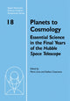 Book cover of: Planets to Cosmology. By: Mario Livio