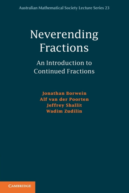 Book cover of: Neverending Fractions