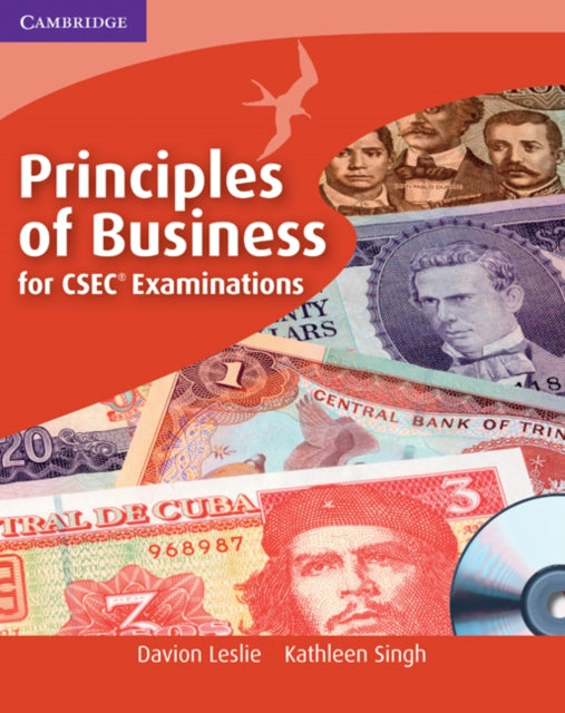 Book cover of: Principles of Business for CSEC Examinations Coursebook with CD-ROM