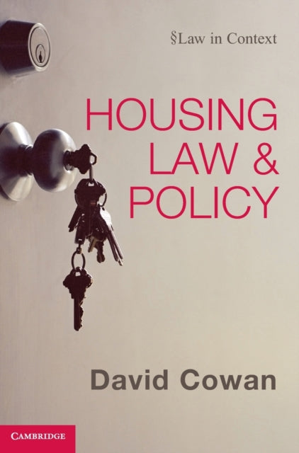 Book cover of: Housing Law and Policy. By: Cowan, David