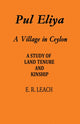 Book cover of: Pul Eliya. By: Edmund Ronald Leach