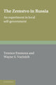 Book cover of: Zemstvo in Russia. By: Terence Emmons