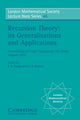 Book cover of: Recursion Theory, its Generalisations and Applications