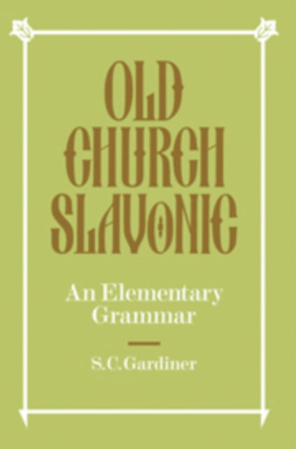 Book cover of: Old Church Slavonic