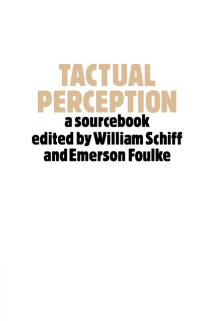 Book cover of: Tactual Perception