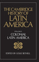 Book cover of: Cambridge History of Latin America