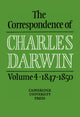 Book cover of: Correspondence of Charles Darwin: Volume 4, 1847–1850. By: Charles Darwin