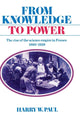Book cover of: From Knowledge to Power