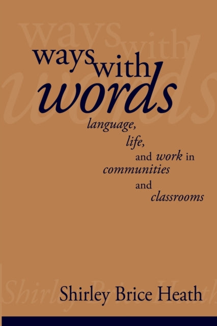 Book cover of: Ways with Words