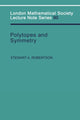 Book cover of: Polytopes and Symmetry