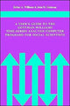 Book cover of: User's Guide to the Gottman-Williams Time-Series Analysis Computer Programs for Social Scientists