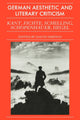 Book cover of: German Aesthetic Literary Criticism. By: Simpson