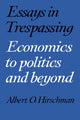Book cover of: Essays in Trespassing