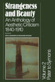 Book cover of: Strangeness and Beauty: Volume 2, Pater to Symons
