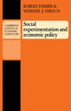 Book cover of: Social Experimentation and Economic Policy