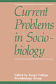 Book cover of: Current Problems in Sociobiology