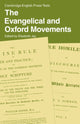 Book cover of: Evangelical and Oxford Movements