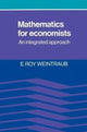 Book cover of: Mathematics for Economists. By: E. Roy Weintraub