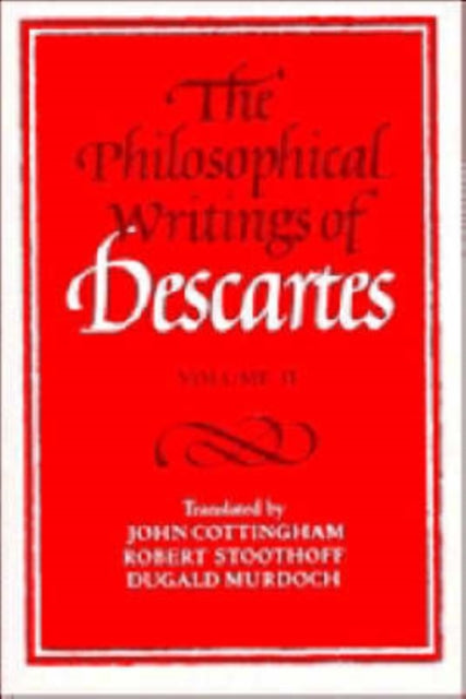 Book cover of: Philosophical Writings of Descartes: Volume 2
