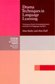 Book cover of: Drama Techniques in Language Learning. By: Alan Maley