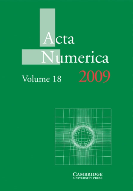 Book cover of: Acta Numerica 2009: Volume 18