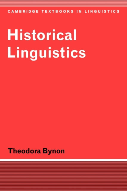 Book cover of: Historical Linguistics