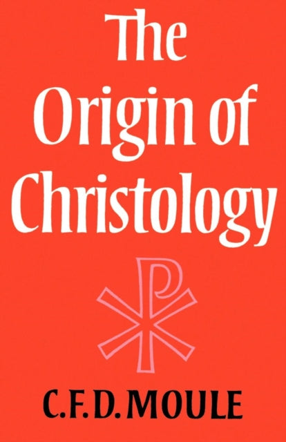 Book cover of: Origin of Christology