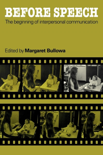 Book cover of: Before Speech. By: Margaret Bullowa
