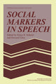 Book cover of: Social Markers in Speech