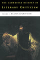 Book cover of: Cambridge History of Literary Criticism: Volume 1, Classical Criticism. By: George Alexander Kennedy
