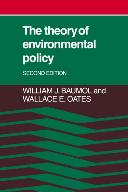 Book cover of: Theory of Environmental Policy