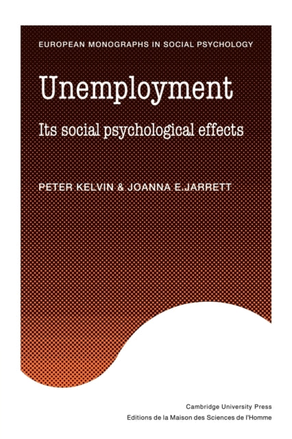 Book cover of: Unemployment