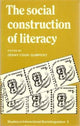 Book cover of: Social Constructions of Literacy