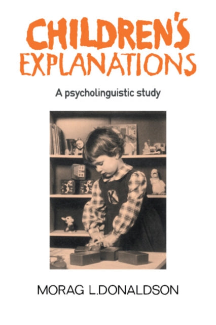 Book cover of: Children's Explanations