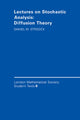 Book cover of: Lectures on Stochastic Analysis: Diffusion Theory