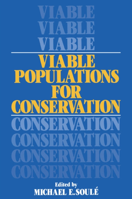 Book cover of: Viable Populations for Conservation