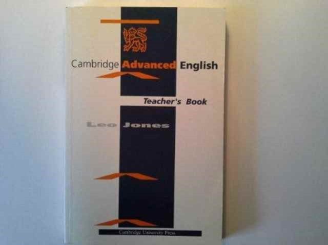 Book cover of: Cambridge Advanced English. By: Leo Jones