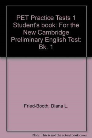 Pet Practice Tests 1