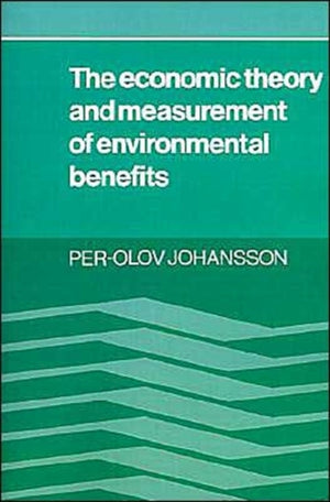 Economic Theory and Measurement of Environmental Benefits