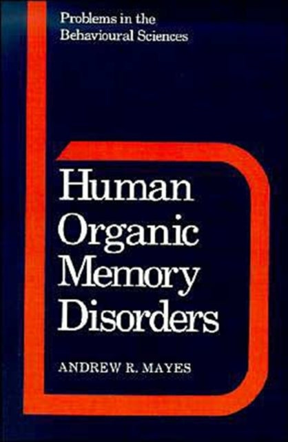 Book cover of: Human Organic Memory Disorders