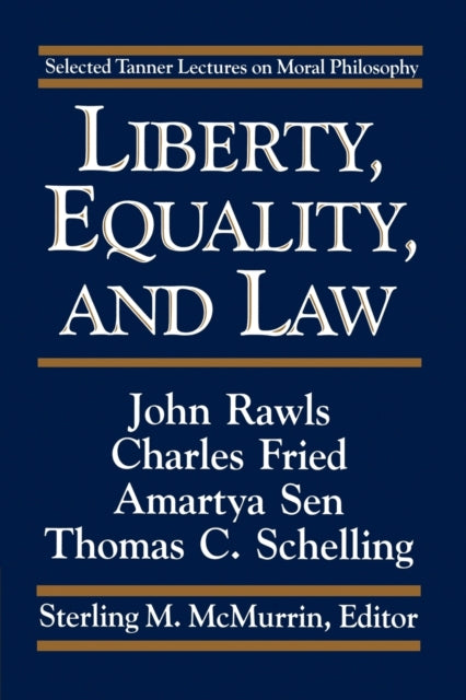 Book cover of: Liberty, Equality, and Law. By: Sterling M. McMurrin