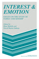Book cover of: Interest and Emotion. By: Hans Medick