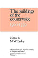 Book cover of: Chapters of The Agrarian History of England and Wales: Volume 5, The Buildings of the Countryside, 1500–1750. By: M. W. Barley