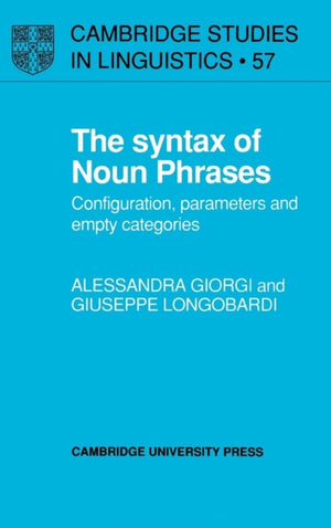 Syntax of Noun Phrases