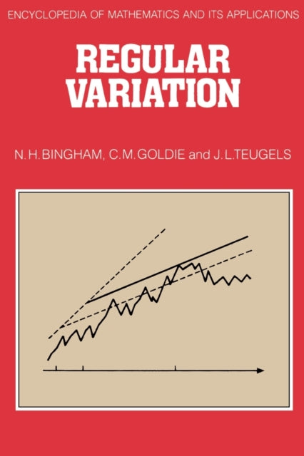 Book cover of: Regular Variation. By: N. H. Bingham